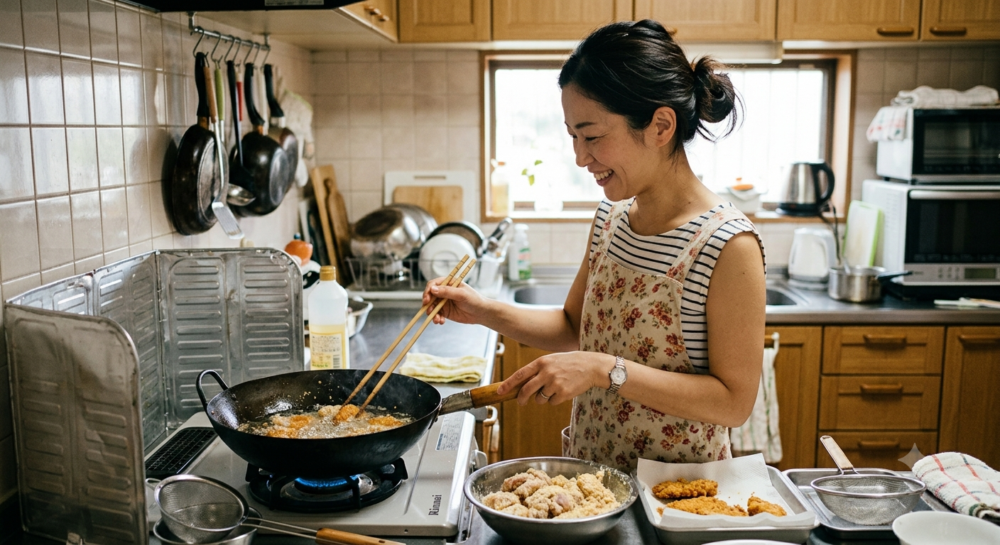 揚げ物,家政婦,家事代行